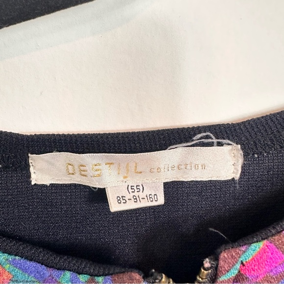 Colorful Geometric Pattern mini Dress - Picture 8 of 8